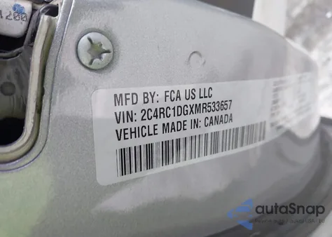 2021 Chrysler Voyager Lxi from USA, damaged, VIN 2C4RC1DGXMR533657